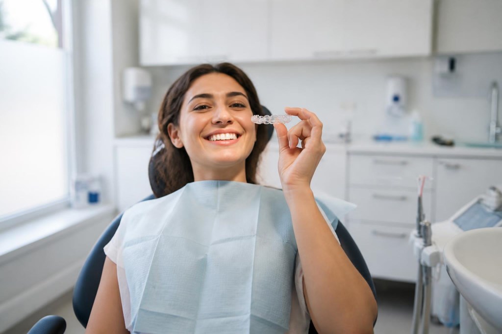 Foto 1 Recupere su sonrisa con ortodoncia invisible para adultos en Oroso